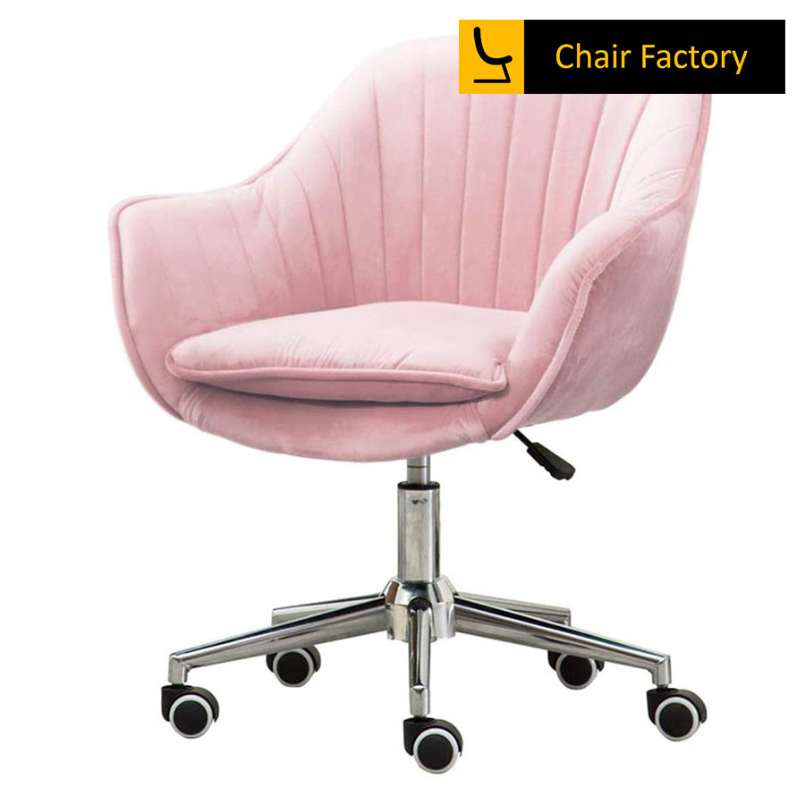 Rosewell Light Pink Designer Chair
